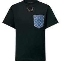 LOUIS VUITTON T Shirt Women's Black 1AFYOP S-Original Gift Bag juoda