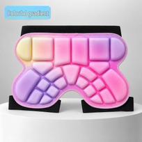 Roller & Ice Skating Hip Protection Pad - Skiing, Skateboarding, Sports Anti-Fall Butt Pad - Summer Gear M (80-115 jin) pink