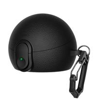 Skirta Huawei FreeClip 2 Kolekcinio leidimo ausinių apsauginis dėklas Lychee tekstūros, skirta ausims segamoms ausinėms, TPU - apsaugantis nuo kritimo dangtelis For Free clip2 juoda
