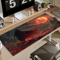 Game Bloodborne Large Pc Mousepad Gamer Xxl Desktop Decoration Computer Big Gaming Mouse Pad 900x400mm Table Desk Mat Carpet 800x300x2mm brown