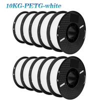 KINGROON 10KG PLA gija PETG 3D gija 1.75mm 3D spausdintuvui Gijų rinkinys Mišrios spalvos FDM spausdinimo medžiaga Greitas pristatymas