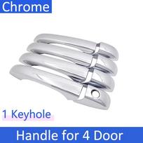 Door Handle Cover For Chrysler Town & Country 2008~2016 Lancia Voyager Grand Chrome External Styling Sticker Car Accessories 4X