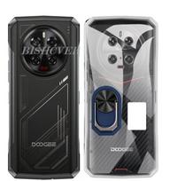 Luxury Shockproof Ring Holder For Doogee V40 Pro V40Pro 6.78  2024 DoogeeV40Pro Case Soft Silicone TPU Protective Holder Cover