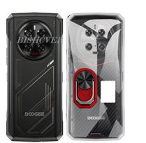 Luxury Shockproof Ring Holder For Doogee V40 Pro V40Pro 6.78  2024 DoogeeV40Pro Case Soft Silicone TPU Protective Holder Cover
