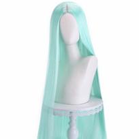 100 cm ilgio tiesūs cosplay perukas su viduriu tiesūs plaukai anime cosplay perukai Unisex white