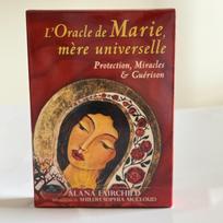 Protection,Miracles and Guérison Oracle Deck A 44 French L'Oracle De Marie, Mère Universelle Board Games brown