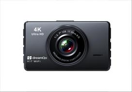 Video registratorius dreamQo X17 4K Ultra HD, Wi-Fi, 3" ekranas, 170°