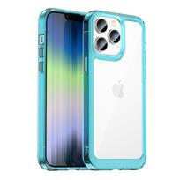 iPhone 16 Pro Max dėklas Dangtelis iPhone 16 Pro Max Capas Naujas Atsparus smūgiams telefono buferis Galinė šarvuota apsauga Skaidrus iPhone 16 Plus For iPhone 16 Plus blue