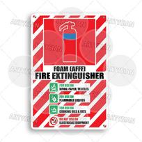 Fire Safety Metal Sign Assembly Point Fire Emergency Exit Evacuation Procedure Plaque Extinguisher Instructions Fire Hose Sign 20x30cm red