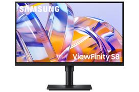 SAMSUNG 27” ViewFinity S8 (S80UH) 4K UHD IPS display, USB-C (LS27H804UAUXXE)