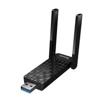 Network card WiFi 6 USB A (2 antennas) Hoco HI34 black