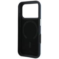 BMW case for iPhone 18 Pro Max/17 Pro Max compatible with MagSafe (Sign Inclined Debossed Letters) blue