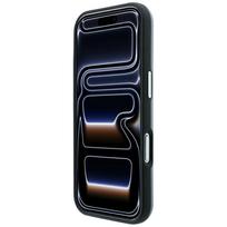KARL LAGERFELD case for IPHONE 18 Pro Max/ 17 Pro Max compatible with MagSafe (Smooth Karl  AND  Choupette Bodies) light blue