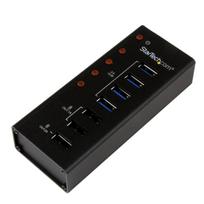 StarTech.com 4PT USB3 HUB PLUS 3 CHARGE PTS 4 Port USB 3.0 Hub plus 3