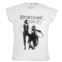 Fleetwood Mac moteriški siauro kirpimo marškinėliai: Gandai OFICIALUS NAUJAS 3XL white