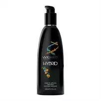 WICKED Hybrid Lubricant 240ml - Long-Lasting Water-Silicone Formula
