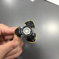 Cool Alloy Fidget Toy Edc Hand Spinner Fun Stress-Relief Fingertip Gyro Toy Adhd Concentration Toy Office Relaxing Gadgets Gift white