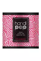 Sensuva HandiPop Edible Massage Gel Strawberry 6ml - Vegan, Paraben-Free