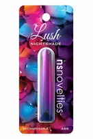 LUSH Nightshade Multicolor Rechargeable Mini ABS Vibrator 10 Modes