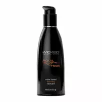 Wicked Aqua Heat Water-Based Lubricant 60ml - Warming Formula