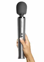 Le Wand Charg Massager TESTER - Cordless Powerful Model, Silver