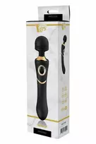 Dream Toys Prestige Monica Wand Stimulator Black Gold 24cm