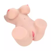 Bodyforms Aveline Luxe Dual Entry Vibrating Intimate Machine 14kg Flesh