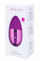 Le Wand Point Cherry - Rechargeable Contoured Mini Vibrator, Waterproof