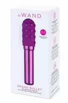 Le Wand Grand Bullet Cherry - Rechargeable Intimate Massager, 12.4 cm