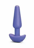 b-Vibe Butties Shake Slimline Vibrating Silicone Plug Black