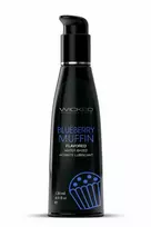 WICKED Aqua Blueberry Muffin Water-Based Lubricant 120ml Vegan