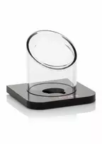 Shots Ouch! Silicone Anal Beads Black Flexible 8713221835185