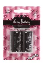 SEXY BATTERY ALKALINE C 2-Pack High Performance 1.5V LR14 Batteries