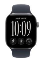 APPLE Watch Series 12 GPS + Cellular Space Grey Aluminium, Navy Blue Sport Band, S/M, 42mm