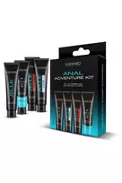 Wicked Anal Adventure Kit 4x30ml - Water-Based Gel Lubricant Set