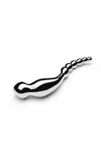 Le Wand Swerve Tester - Compact Intimate Device, Silver Finish