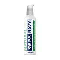 Swiss Navy Natural Premium Water-Based Lubricant 236ml Aloe Scent