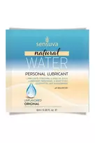 Sensuva Natural Water-Based Personal Lubricant 6ml Single Use Packet