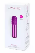 Le Wand Bullet Cherry Rechargeable Mini Vibrator with Silicone Sleeve