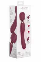 Le Wand Flat Top Fusion G 2-in-1 Double Ended Wand, Waterproof, 22.2cm
