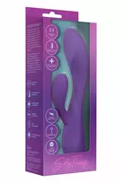 SEXY THINGS Fever Dream Vibrator Dual Motor Silicone 19.7cm Pink