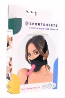 SPORTSHEETS Pivot In Your Face Adjustable Neoprene Strap-On 50-58 cm