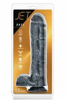 Blush JET ONYX Carbon Metallic Black 11.5" Intimate Model PVC