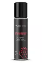 Wicked Aqua Strawberry Flavored Water-Based Lubricant 30ml Vegan
