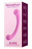 FemmeFunn Aluna Dual Stimulating Device Pink 20.2cm Waterproof