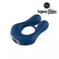 EXS AquaPulse Poseidon Vibrating Performance Ring Blue - Hydro Technology