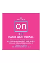 Sensuva ON Ice Arousal Oil Single Use Ampoule Packet - Cooling Botanical Formula