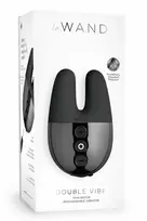 Le Wand Double Vibe Black - Dual Motor Compact Vibrating System