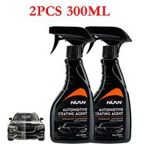 300ml Graphene Ceramic Coating Nano Hydrophobic Car Paint Protection Spray Scratch Repair High Gloss Durable 2 PCS black