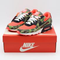 CW6024-600 atmos Nike Air Max 90 Reverse Duck Camo Infrared Black Sage (Men's) 8 black